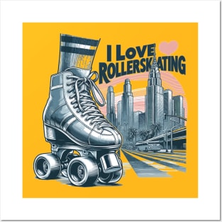 Roller Skating Posters and Art